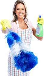 Cleaning lady in Castor